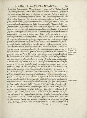 De Magnetica [...] Plantarum  p. 653
